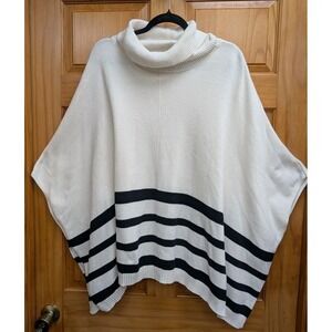Jaclyn Smith Collection Sweater Poncho Women's Large/Extra Large Cowl Neckline